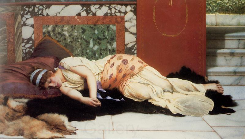 John William Godward Endymion France oil painting art